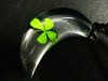 Hot LUCK Summer Four Leaf Clover NEW MOON Style Pendant 