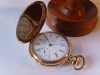 WALTHAM 7J  POCKET WATCH. 9CT GOLD/F FULL HUNTER. C1899 