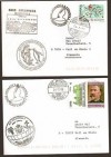 Spain Antarctic Covers x2 