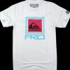 KT362 New QUIKsilver Slim Fit T-Shirt White Size L 