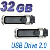 32GB 2.0 USB FLASH DRIVE MEMORY STICK U DRIVE U3 BK 