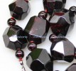 Rare 20inches big natural garnet necklace chunky gem 