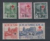 Tunisia , 1946 Red Cross set , MNH , very nice set 