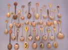 NICE LOT of 30 SOUVENIR COLLECTOR TRAVEL SPOONS SPOON 