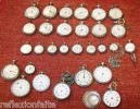 LOT DE 29 MONTRES A GOUSSET ANCIENNES MAJORITE ARGENT 