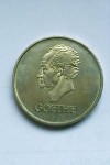 3 Reichsmark Goethe 1932 D vz+/st  mit Patina 3 Mark 