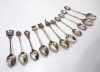 Large Collection of Plated Souvenir Spoons. 