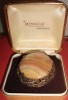 LARGE Miracle Agate BROOCH Boxed  