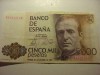 BILLETE DE 5000 PESETAS DE 1979 ,RARA SERIE 