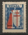 032 -EDIFIL 972 - PROTUBERCULOSOS AÑO 1943 CON CHARNELA