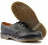 Mens DR. MARTENS Black Leather Shoes Size 7 (41) 