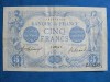 ****SCARCE 1916 FRANCE 5 FRANCS BANKNOTE aEF**** 