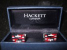 Hackett SIlver Designer Cufflinks 