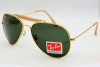 Gold Green Ray Ban Outdoorsman RB3029 Sunglasses - (M) 