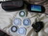 Sony PSP 1003 Console & Charger & Games & 32MB Memory 