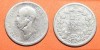 NETHERLANDS  25 CENTS  1848 DOT AFTER DATE   SILVER 