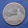 Gobierno Provisional 1 Peseta 1869 