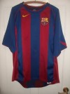 MENS BARCELONA HOME SHIRT SIZE XL..45-47