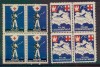 POLAND^^^1941  Rarer  MNH BLOCKS <RED CROSS>@cam700e 