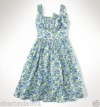 NWT GIRLS 2010 RALPH LAUREN MACIE FLORAL DRESS SZ 5 $60 