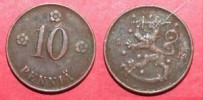 FINLAND   10 PENNIA   1919 