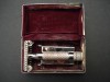 VINTAGE GILLETTE SAFETY RAZOR IN BOX WITH BLADE BOX 