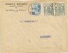 Spain 1937 Navarro to Logrono Civil War cover Fiscals 