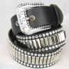 Women Western Rhinestone Buckle Leather lk belt #99 