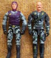 GI JOE ACTION FORCE  STEEL BRIGADE CONVENTION  FIGURES 