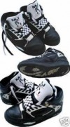 Michael Jackson Baskets Sneakers LA GEAR SMOOTH BLACK 