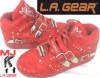 Michael Jackson Basket Sneakers LA GEAR BILLIE JEAN RED 