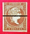 1856 ED#50M* 2 r. violeta MUESTRA Isabel II 