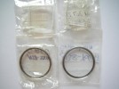 Lot of 4 Eterna original watch crystals see pictures 