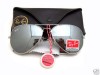 GAFAS DE SOL RAYBAN AVIATOR RB 3025 MONTURA PLATEADA  