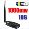 1000mW Wireless 10G USB WiFi Adapter + 5dBi Antenna 1.5 