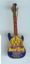 Hard Rock Cafe Nagoya Castle Of Rock guitar Pin 