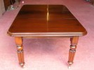 A Victorian Mahogany Dining Table. Re-Polished. 