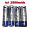 PACK PILAS RECARGABLES AA ALTA CAPACIDAD 2500mah 