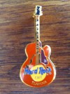 Hard Rock Cafe Tijuana Vertical Guitar Pin 