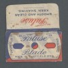 Vintage Razor Blade & Wrapper 'FULUSE' 