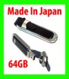 64GB Neu USB Leather Pen Thumb Memory Flash Stick Drive 