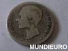 $MUNDIEURO$ ALFONSO XII 1 PESETA PLATA 1876 INVERSIÓN