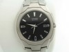 Men's Citizen Eco-Drive Stainless Black Dial Date Watch 