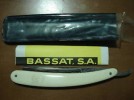 IBERIA 14 8/8 BASSAT S.A. Spanish straight razor. NOS 