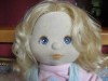 PLATINUM/BLUE MY CHILD GIRL DOLL 