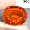 44.49ct Millennium Orange Madeira Natural Citrine NR! 