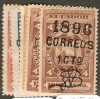 Ecuador 1896 SC 70-3,73d MOG (acj3) 