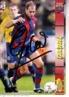 GABRI Garcia # Barcelona # sign Card # EM 2004