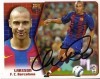 LARSSON, Henrik # Barcelona # sign Card # WM 2002