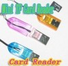 Mini USB 2.0 Micro SD SDHC TF T-F Memory Card Reader 